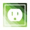 Electric outlet icon