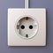 Electric power socket outlet 3D