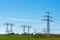 Electric pylons and power transmission lines