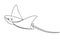 Electric Ramp, Ramp, Manta - fish, sea animal. Outline. Skat. Cramp-fish