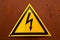 Electric Shock Warning Sign