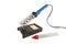 Electric soldering iron standing