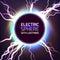 Electric sphere light effect