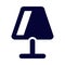 electric table lamp icon