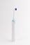 Electric toothbrush stands isolated