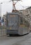 Electric tram at the 100 years anniversary parade of the Bucharest