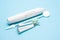 Electric ultrasonic toothbrush to remove dental calculus