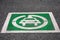 Electric Vehicle Charging Station Parking Lot Symbol in Lasalle Ontario Canada