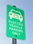 Electric Vehicle Parking Signage