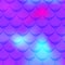 Electric violet mermaid background. Multicolored iridescent background.