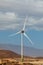 electric wind turbine farm