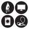Electrical goods icons
