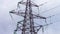 Electrical supports and power lines. Energy industry. Production and transportation of electricity by wire. high voltage