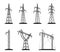 Electrical transmission tower types