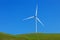 Electrical wind power mill over the blue sky