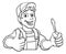 Electrician Cartoon Handyman Plumber Mechanic