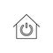 electricity, house icon. Element of electricity for mobile concept and web apps illustration