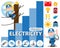 Electricity infographics