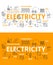 Electricity, power and energetics icons