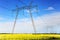 Electricity Pylon High Voltage Transmission Tower