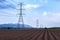 Electricity transmission pylon High