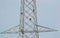 Electricity Transmission tower with workers