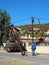 Electricity Workers Relocating a Power Pole, Greece