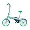 Electro Bike, Personal Green Eco Friendly Electric Vehicle Vector Illustration