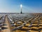 Electro-Solar Power Plant - ESHELIM in the Negev desert