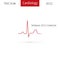 Electrocardiogram, ecg line