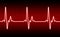 Electrocardiogram heartbeat pulse heart background