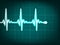 Electrocardiogram track of human heart. EPS 8