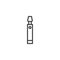 Electronic cigarette outline icon