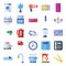 Electronic Devices Flat Icons Pack