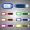 Electronic digital signature. USB flash drive. The information carrier. A set of six colors.