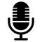 Electronic mic, input device Line Style vector icon which can easily modify or edit