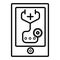 Electronic patient card. Electronic medical card. Online medical card