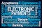 Electronic Payments Word Cloud