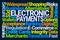 Electronic Payments Word Cloud