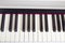 Electronic piano keys. Musical instruments