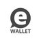 Electronic wallet icons