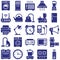 Electronics Isolated Vector Icons set every single icon can easily modify