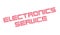 Electronics Service rubber stamp