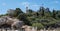 Elefsina Panagia Chapel, Belfry, Clocktower, Pluto double cave at Archaeological Site Attica Greece