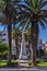 Eleftherias Square at the center of Agios Nikolaos coastal town the capital city of Lasithi prefecture