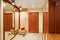 Elegance anteroom interior in warm tones