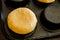 Elegance in Baking: CloseUp of Shortcrust Dough Formed in Tart Shell