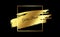 Elegance Gold Frame Grunge.vector illustration