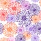 Elegance lace floral seamless pattern