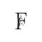 Elegance Monogram Luxurious Letter F logo